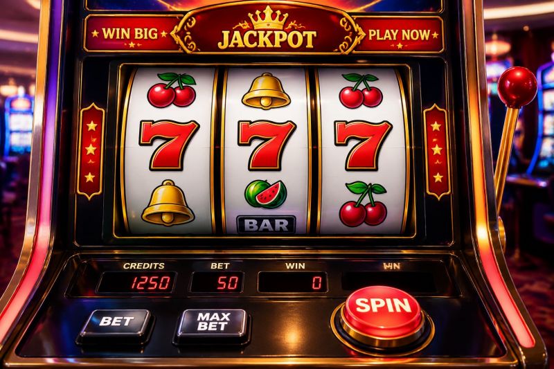 como jugar en las maquinas de un casino